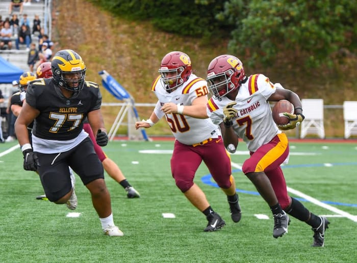 2022 Washington/Oregon high school football: Central Catholic (OR) at Bellevue (WA)